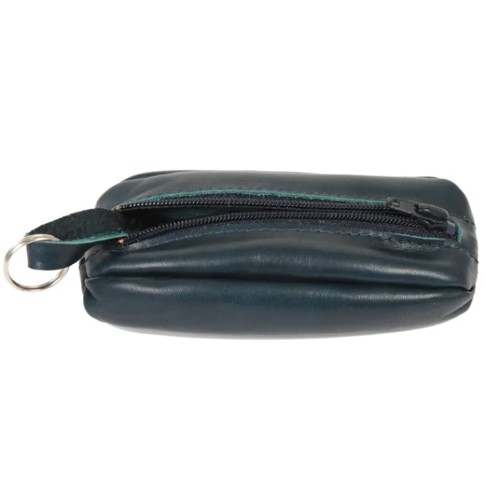 Frandi Porte monnaie en cuir grain de café>Homme Porte-Monnaie Cuir