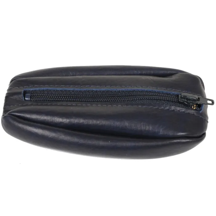 Frandi Porte monnaie en cuir grain de café>Homme Porte-Monnaie Cuir