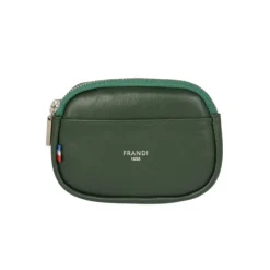 Frandi Porte monnaie en cuir luxe><noscript><img width=