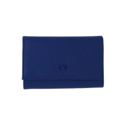 Frandi Porte monnaie femme fermoir en cuir noir - 657><noscript><img width=