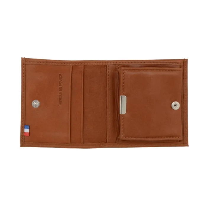 Frandi Porte monnaie homme cuir carré ->Homme Porte-Monnaie Cuir