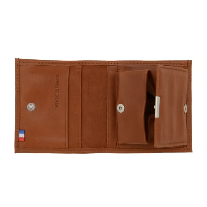 Frandi Porte monnaie homme cuir carré ->Homme Porte-Monnaie Cuir