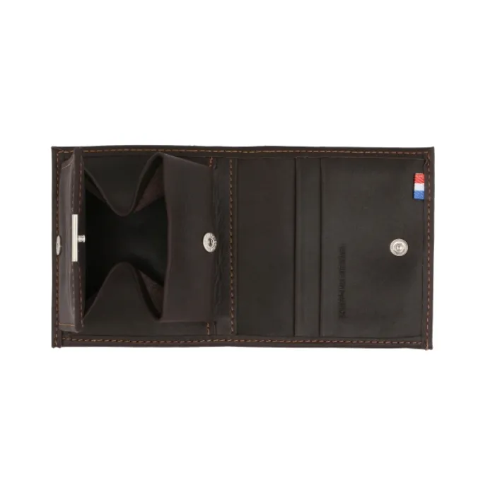 Frandi Porte monnaie homme cuir carré ->Homme Porte-Monnaie Cuir