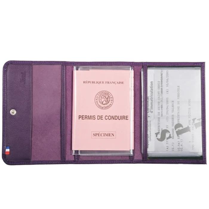 Frandi Porte papier automobile ->Homme Porte-Papier Cuir | Porte-Papier Cuir
