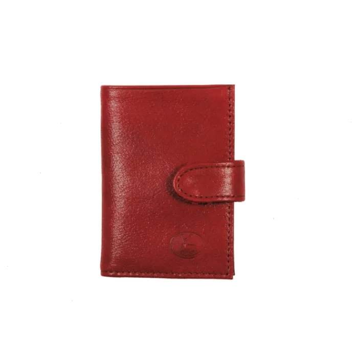 Frandi Porte-carte avec patte ->Femme Porte-Carte Cuir