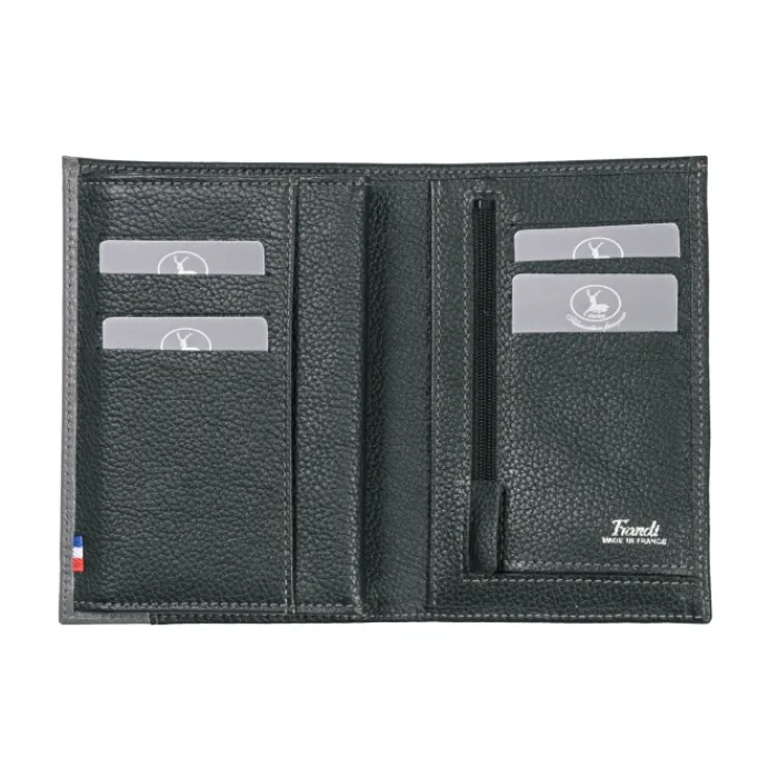Frandi Portefeuille 3 volets>Homme Portefeuille Cuir