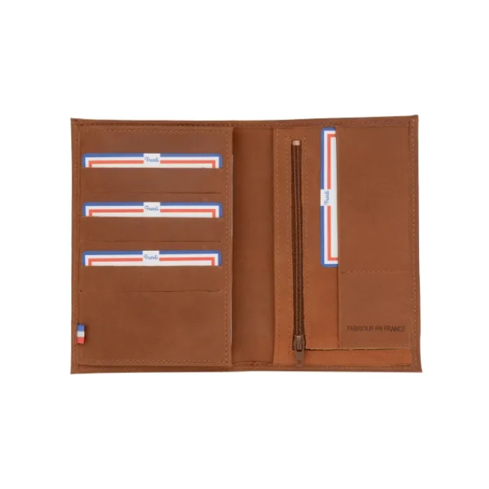Frandi Portefeuille 2 volets>Homme Portefeuille Cuir