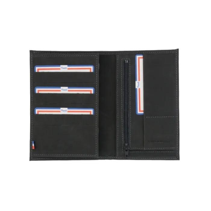 Frandi Portefeuille 2 volets>Homme Portefeuille Cuir
