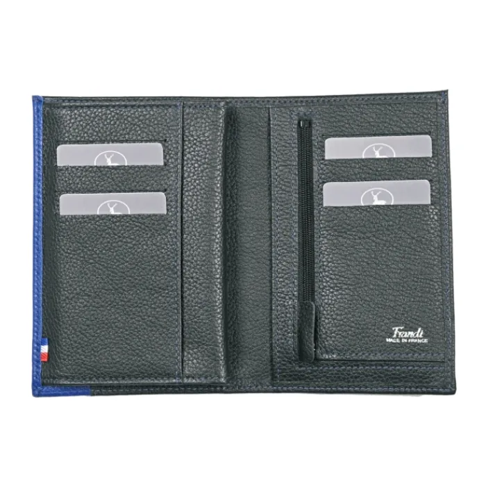 Frandi Portefeuille 3 volets>Homme Portefeuille Cuir