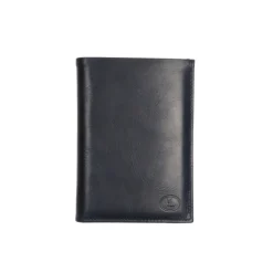 Frandi Portefeuille 4 volets vintage en cuir ->Homme Portefeuille Cuir