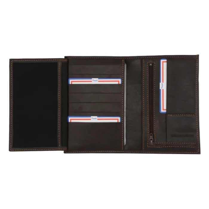 Frandi Portefeuille anti RFID 2 volets pour homme ->Homme Portefeuille Anti Rfid Cuir