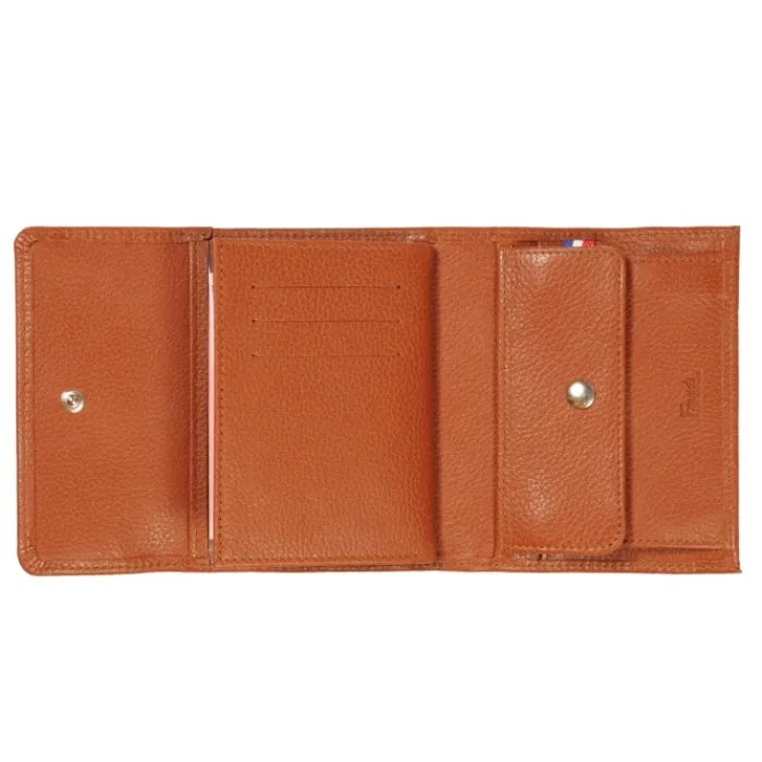 Frandi Portefeuille avec fermeture extérieure ->Femme Portefeuille Cuir