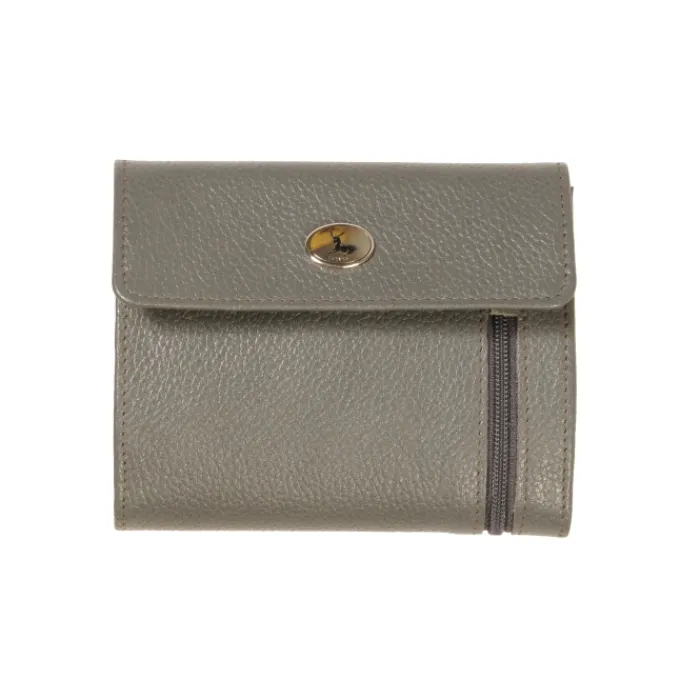 Frandi Portefeuille avec fermeture extérieure ->Femme Portefeuille Cuir