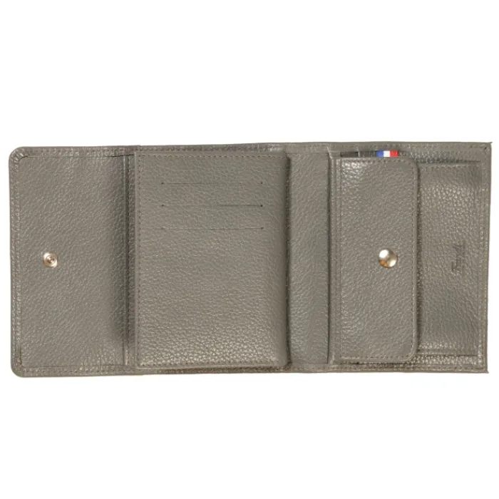 Frandi Portefeuille avec fermeture extérieure ->Femme Portefeuille Cuir