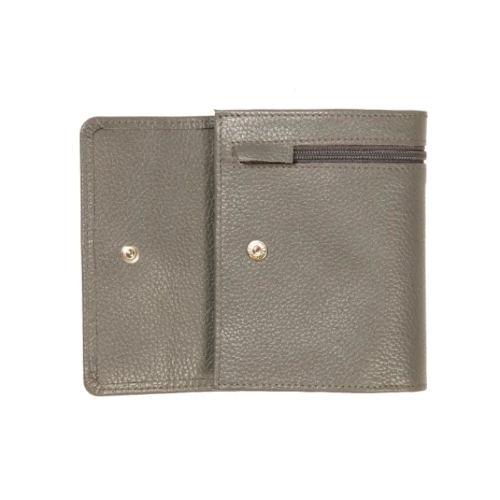 Frandi Portefeuille avec fermeture extérieure ->Femme Portefeuille Cuir