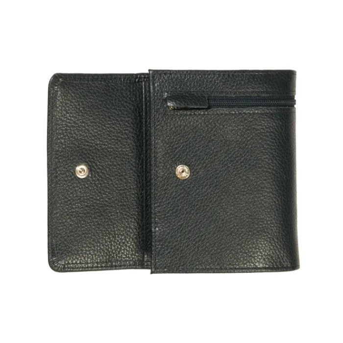 Frandi Portefeuille avec fermeture extérieure ->Femme Portefeuille Cuir