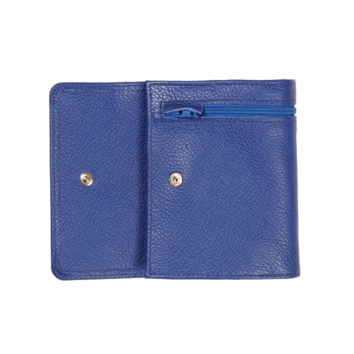 Frandi Portefeuille avec fermeture extérieure ->Femme Portefeuille Cuir