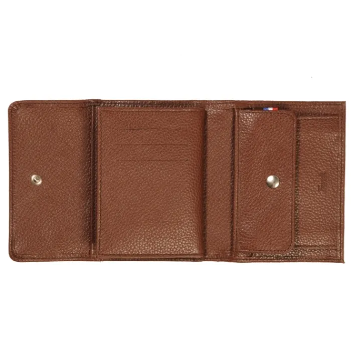 Frandi Portefeuille avec fermeture extérieure ->Femme Portefeuille Cuir