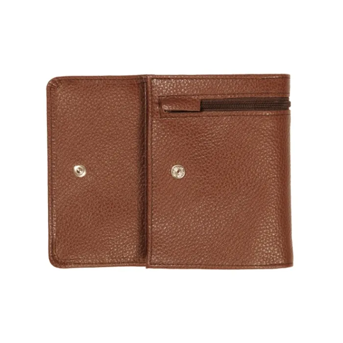 Frandi Portefeuille avec fermeture extérieure ->Femme Portefeuille Cuir