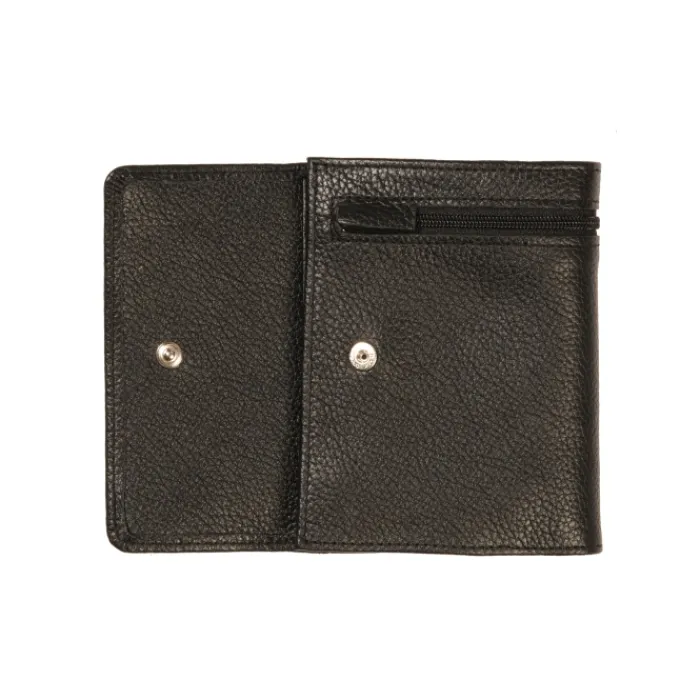Frandi Portefeuille avec fermeture extérieure ->Femme Portefeuille Cuir