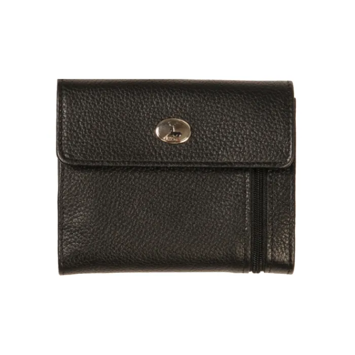 Frandi Portefeuille avec fermeture extérieure ->Femme Portefeuille Cuir