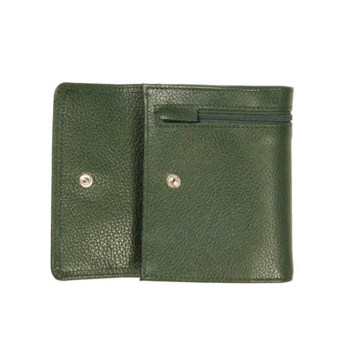 Frandi Portefeuille avec fermeture extérieure ->Femme Portefeuille Cuir