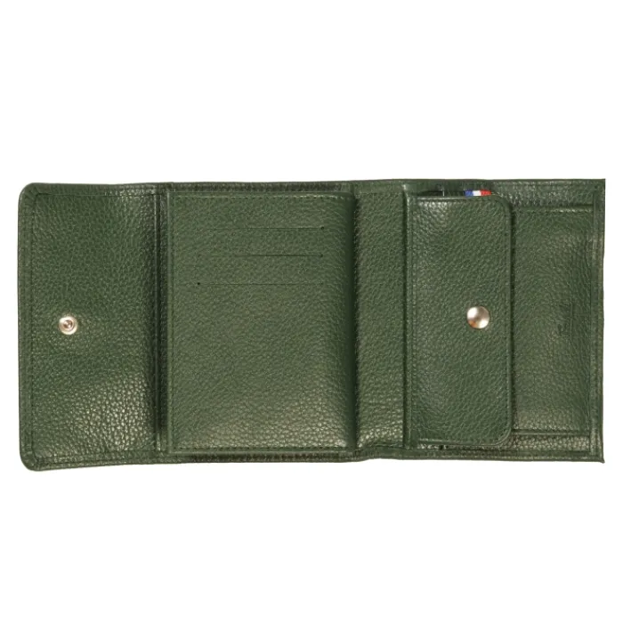 Frandi Portefeuille avec fermeture extérieure ->Femme Portefeuille Cuir