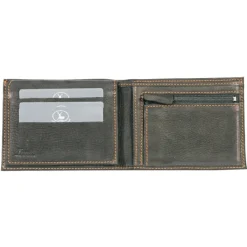 Frandi Portefeuille avec rabat en cuir -><noscript><img width=