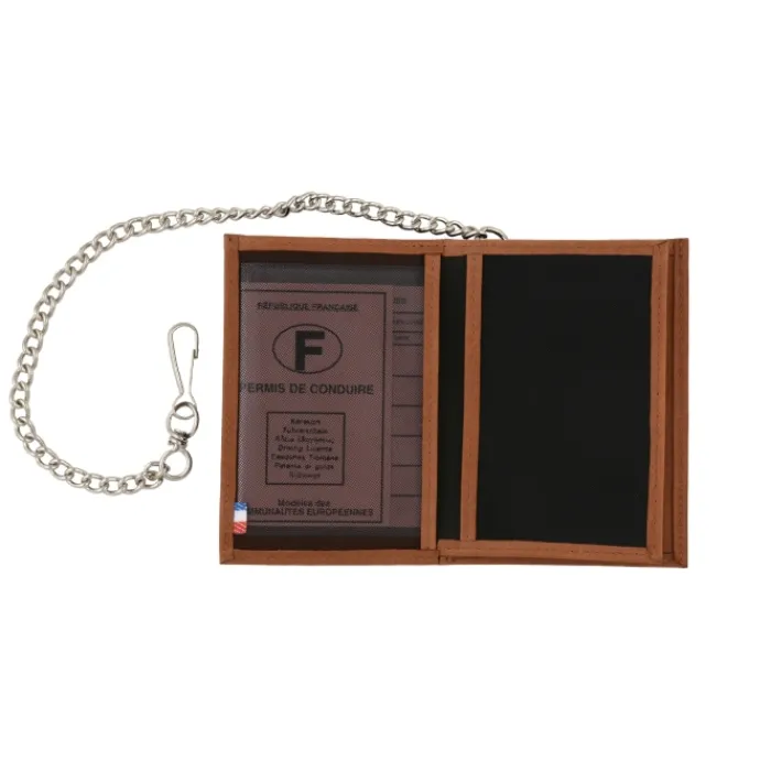Frandi Portefeuille chaine ->Homme Portefeuille Cuir