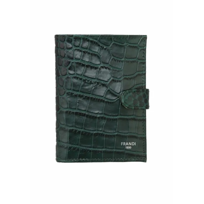 Frandi Portefeuille crocodile>Femme Portefeuille Cuir