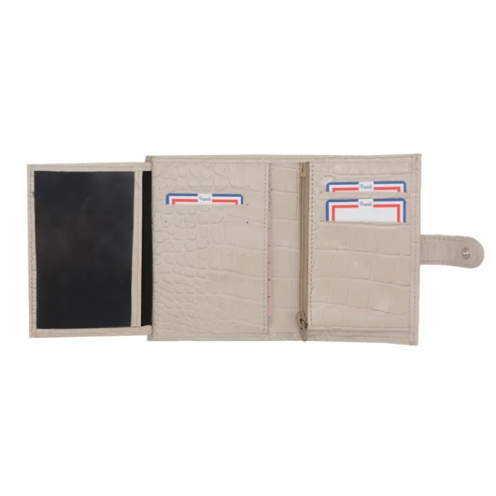 Frandi Portefeuille crocodile>Femme Portefeuille Cuir