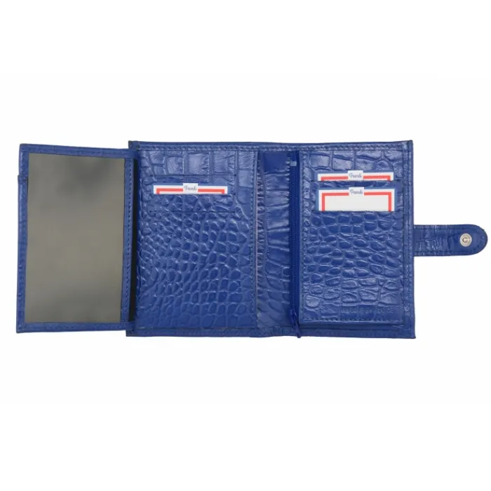 Frandi Portefeuille crocodile>Femme Portefeuille Cuir