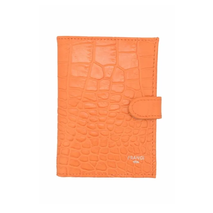 Frandi Portefeuille crocodile>Femme Portefeuille Cuir