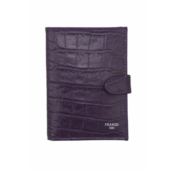 Frandi Portefeuille crocodile>Femme Portefeuille Cuir