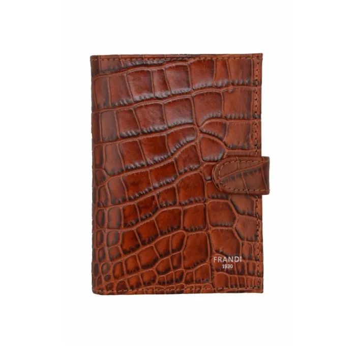 Frandi Portefeuille crocodile>Femme Portefeuille Cuir