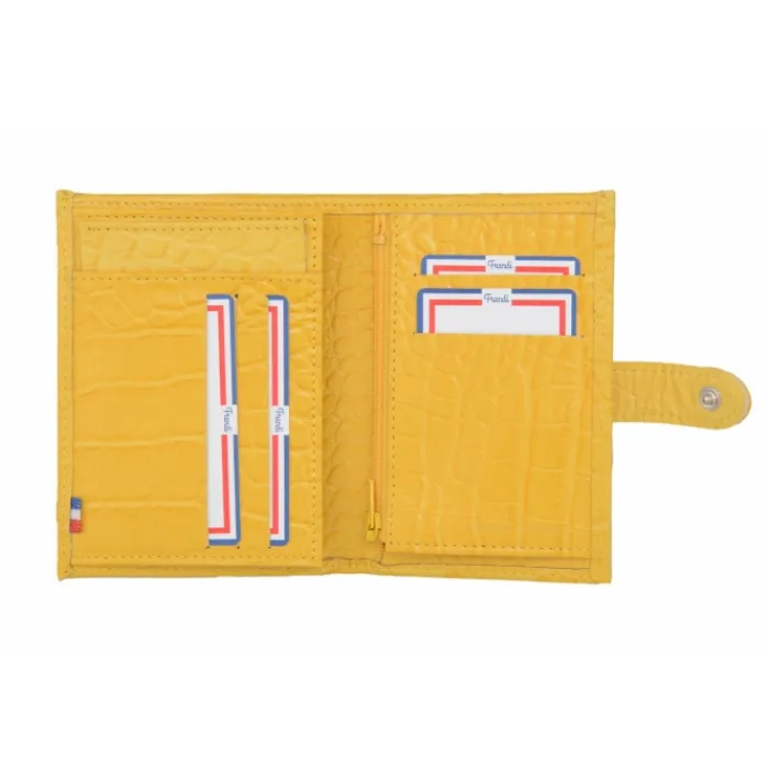 Frandi Portefeuille crocodile>Femme Portefeuille Cuir
