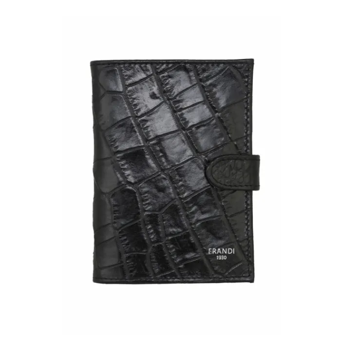 Frandi Portefeuille crocodile>Femme Portefeuille Cuir