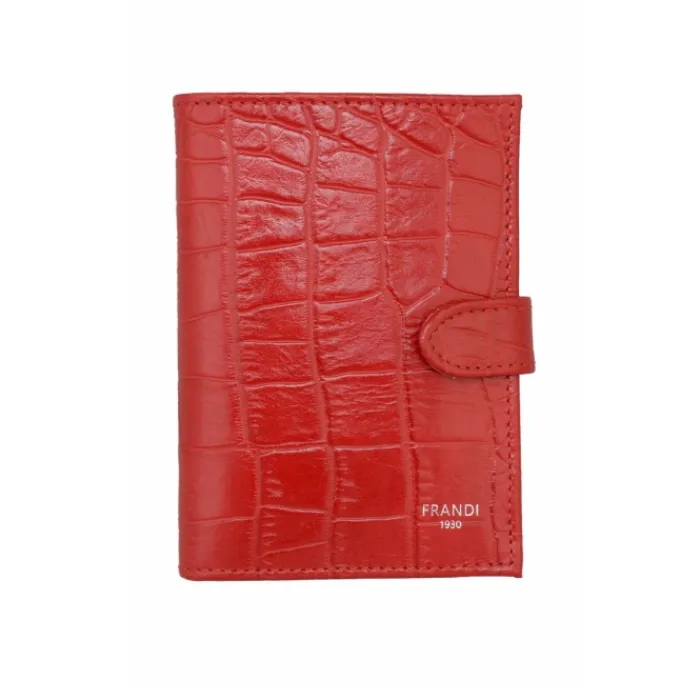 Frandi Portefeuille crocodile>Femme Portefeuille Cuir