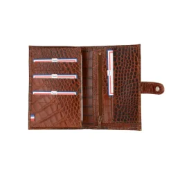 Frandi Portefeuille crocodile avec patte><noscript><img width=