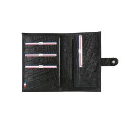 Frandi Portefeuille crocodile avec patte><noscript><img width=