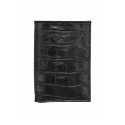 Frandi Portefeuille crocrodile 12 cm>Homme Portefeuille Cuir