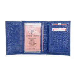 Frandi Portefeuille crocrodile 12 cm><noscript><img width=