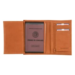 Frandi Portefeuille cuir 4 volets -><noscript><img width=