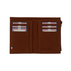 Frandi Portefeuille cuir femme - Portefeuille femme orange, violet ou rouge - 96469><noscript><img width=