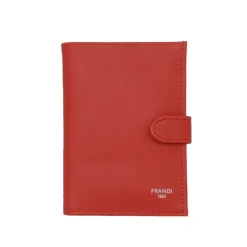 Frandi Portefeuille cuir femme orange violet rouge><noscript><img width=