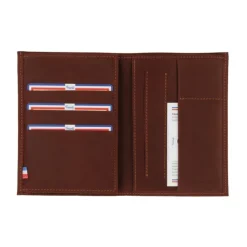 Frandi Portefeuille cuir ou Portefeuille marron foncé -><noscript><img width=
