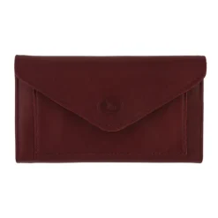 Frandi Portefeuille en cuir - Portefeuille femme rouge, bordeaux ou orange - .fr><noscript><img width=
