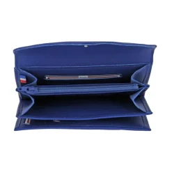 Frandi Portefeuille en cuir - Portefeuille femme rouge, bordeaux ou orange - .fr><noscript><img width=