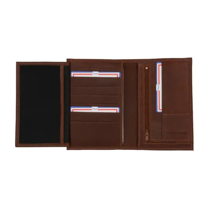 Frandi Portefeuille en cuir grand format ->Homme Portefeuille Cuir