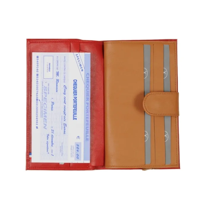 Frandi Portefeuille femme cuir ->Femme Compagnon Cuir
